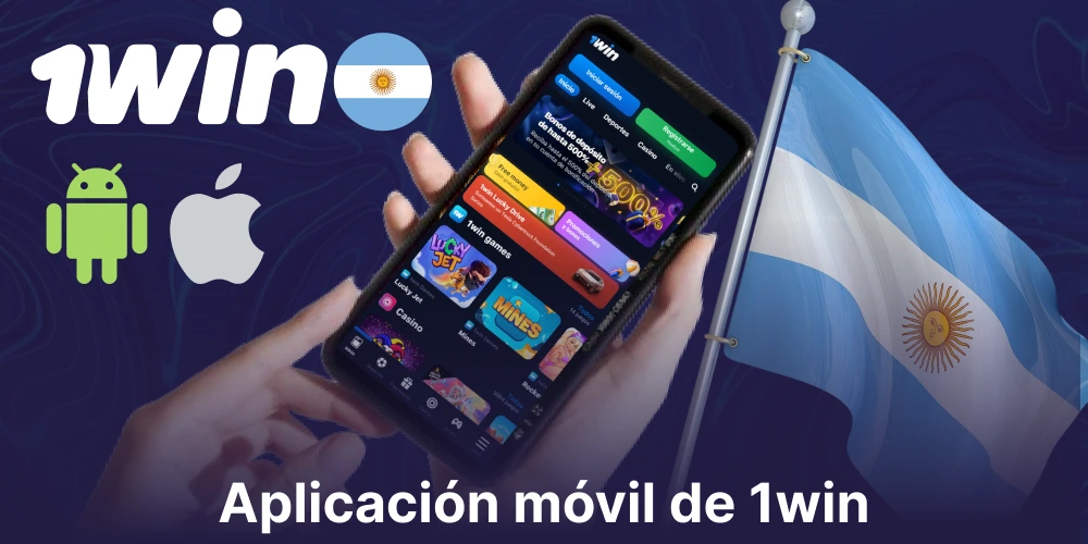 Aplicación móvil de 1win – Descarga e instalación para Android, iOS y Windows